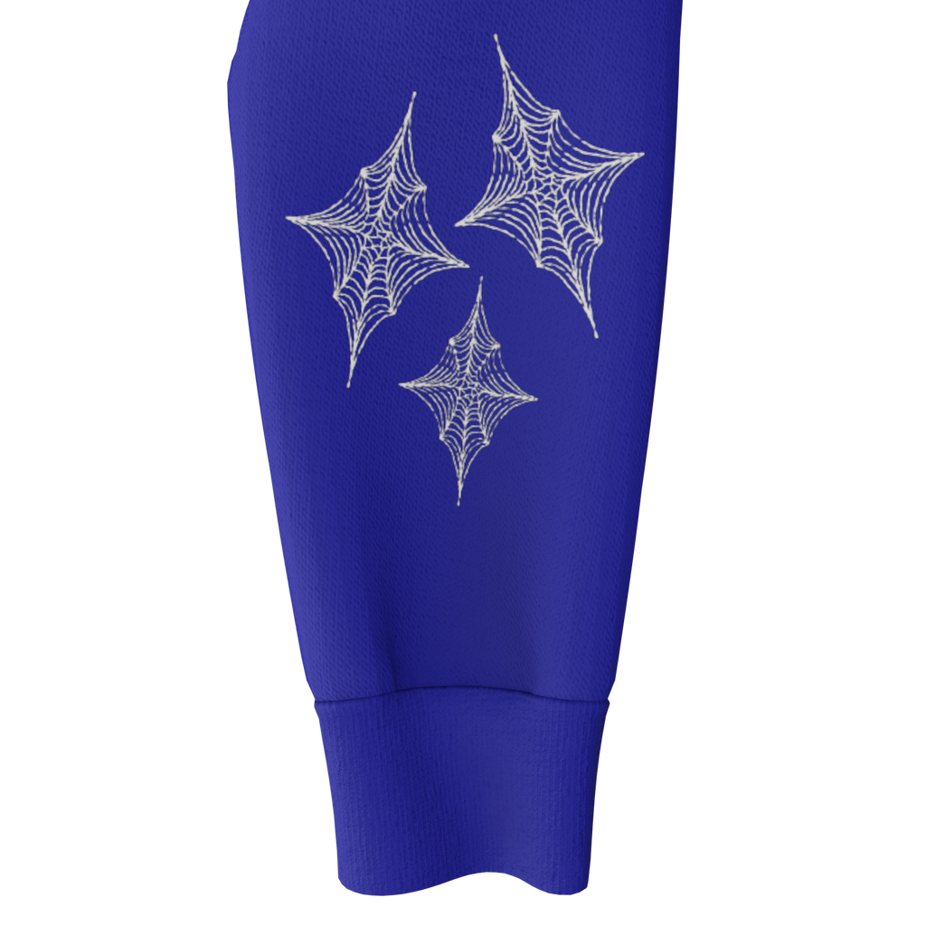 Webstar Full Zip Hoodie - Blue/White