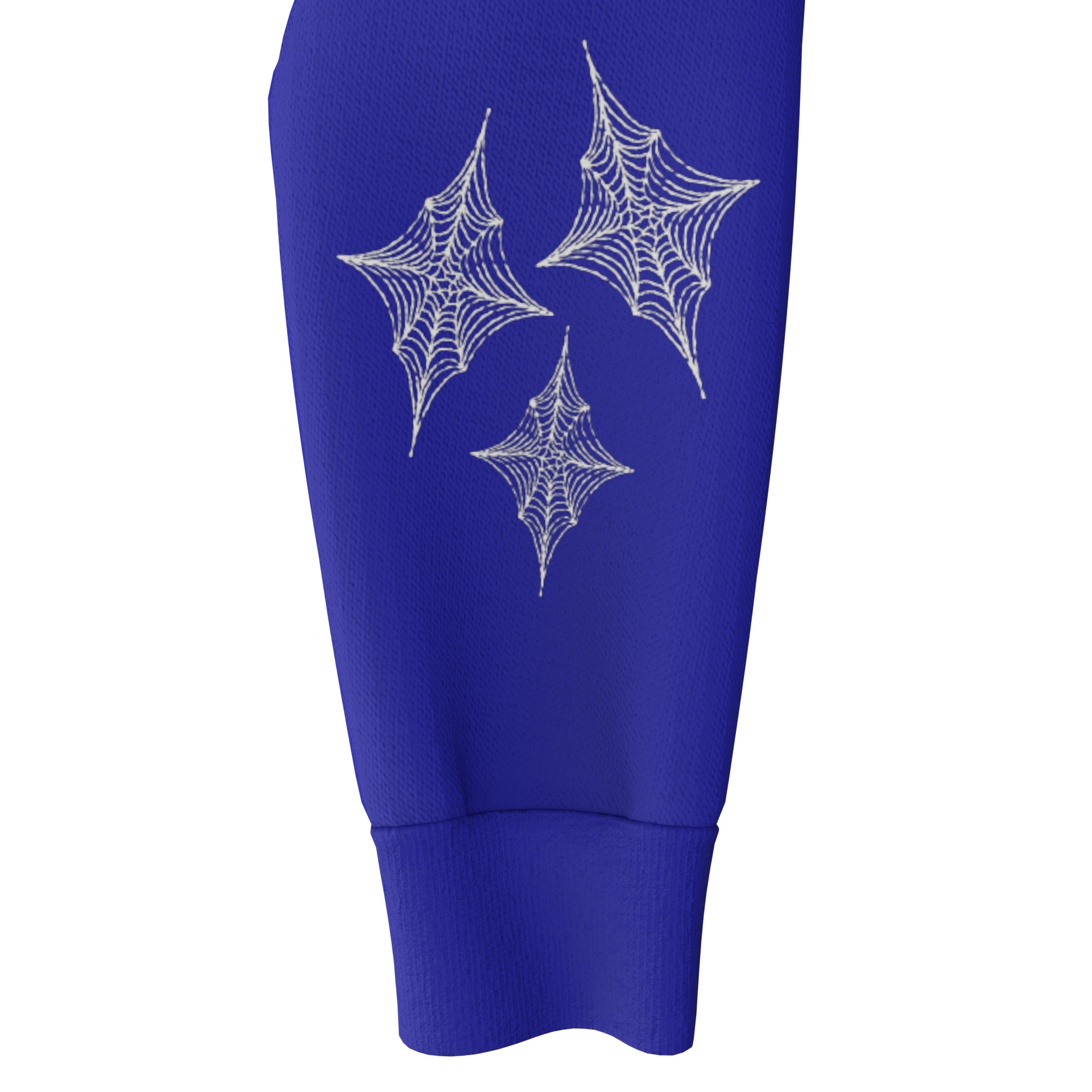 Webstar Full Zip Hoodie - Blue/White