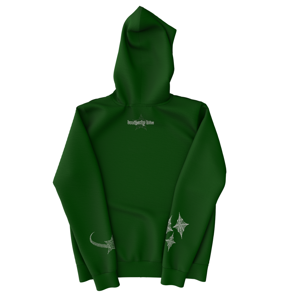 Webstar Full Zip Hoodie - Green/White