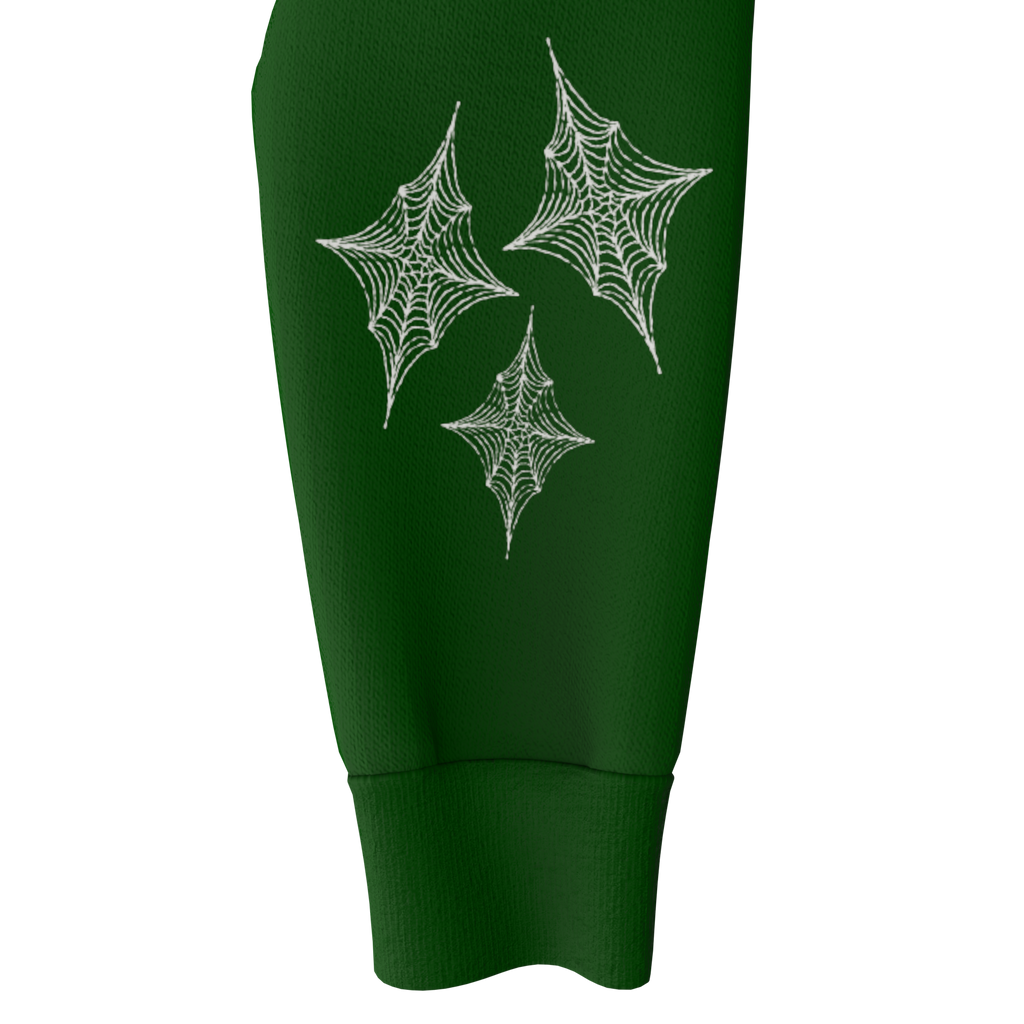 Webstar Full Zip Hoodie - Green/White