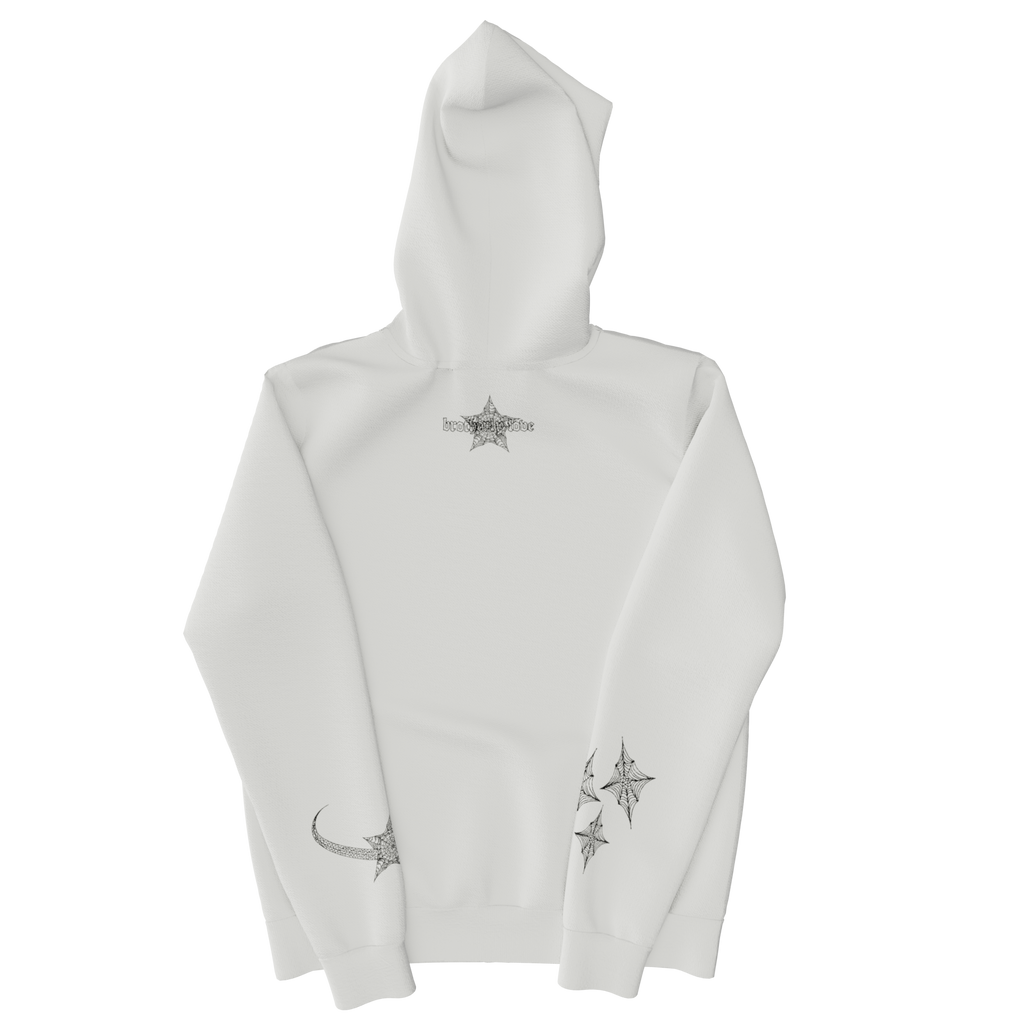 Webstar Full Zip Hoodie - White/Black