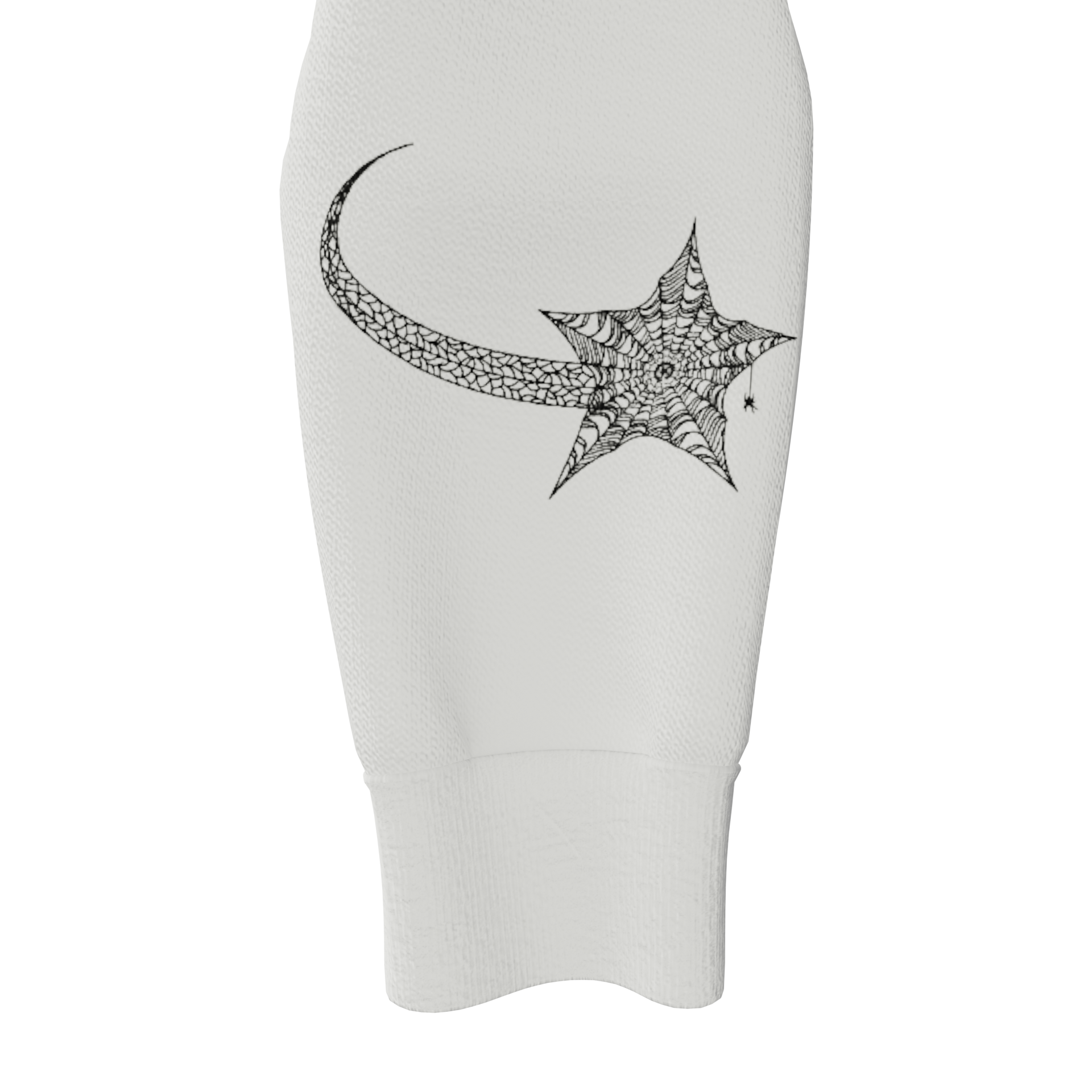 Webstar Full Zip Hoodie - White/Black