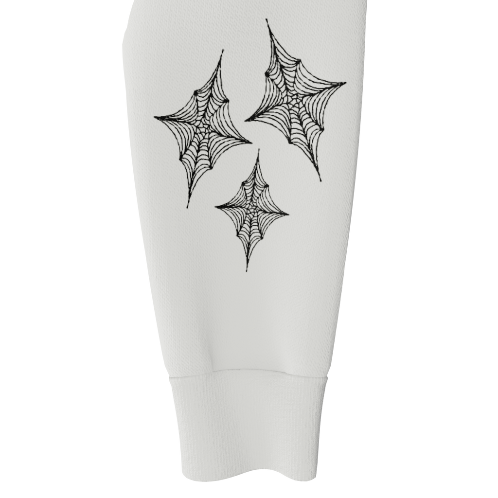 Webstar Full Zip Hoodie - White/Black